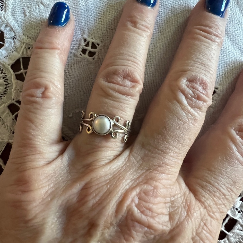 Natural Pearl Ring